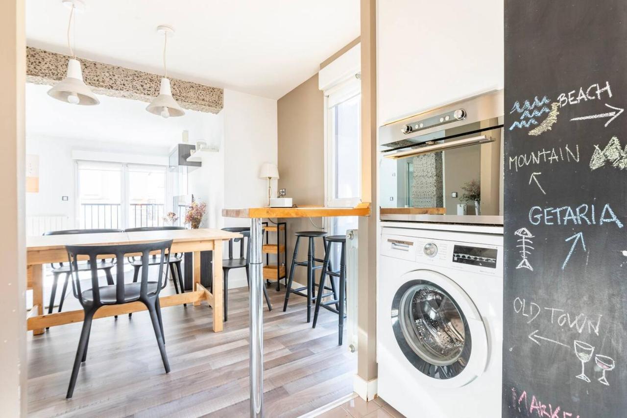 Ferienwohnung Piso En Zarauz Centro A 100M De La Playa Exterior foto